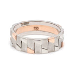 Load image into Gallery viewer, Men of Platinum | Rose Gold Fusion Ring for Men JL PT 684
