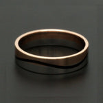 Load image into Gallery viewer, Men of Platinum | Rose Gold with Black Enamel Fusion Ring for Men JL PT 1082
