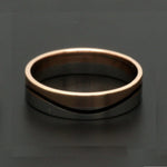 Load image into Gallery viewer, Men of Platinum | Rose Gold with Black Enamel Fusion Ring for Men JL PT 1082
