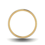 Load image into Gallery viewer, Milgrain Edge Platinum &amp; Yellow Gold Couple Rings JL PT 636
