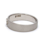 Load image into Gallery viewer, Plain Infinity Knot Platinum Love Bands SJ PTO 115 - Plain
