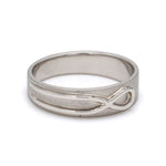 Load image into Gallery viewer, Plain Infinity Knot Platinum Love Bands SJ PTO 115 - Plain
