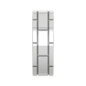Plain Platinum Couple Ring JL PT MB 138