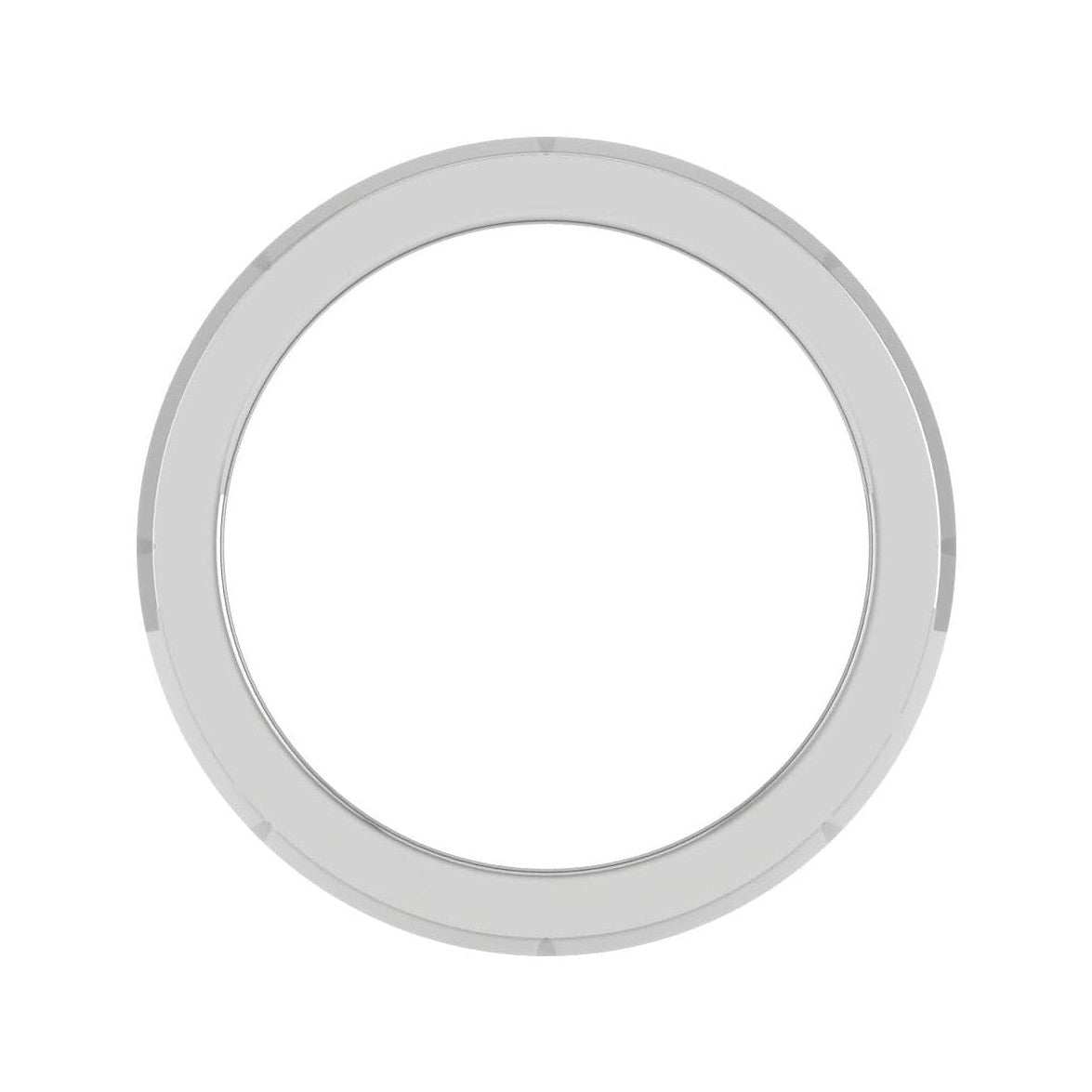 Plain Platinum Couple Ring JL PT MB 138