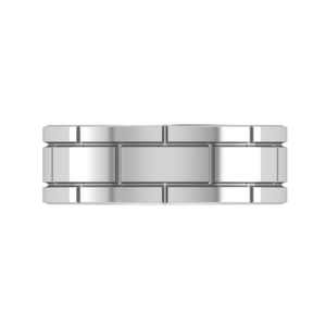 Plain Platinum Couple Ring JL PT MB 138