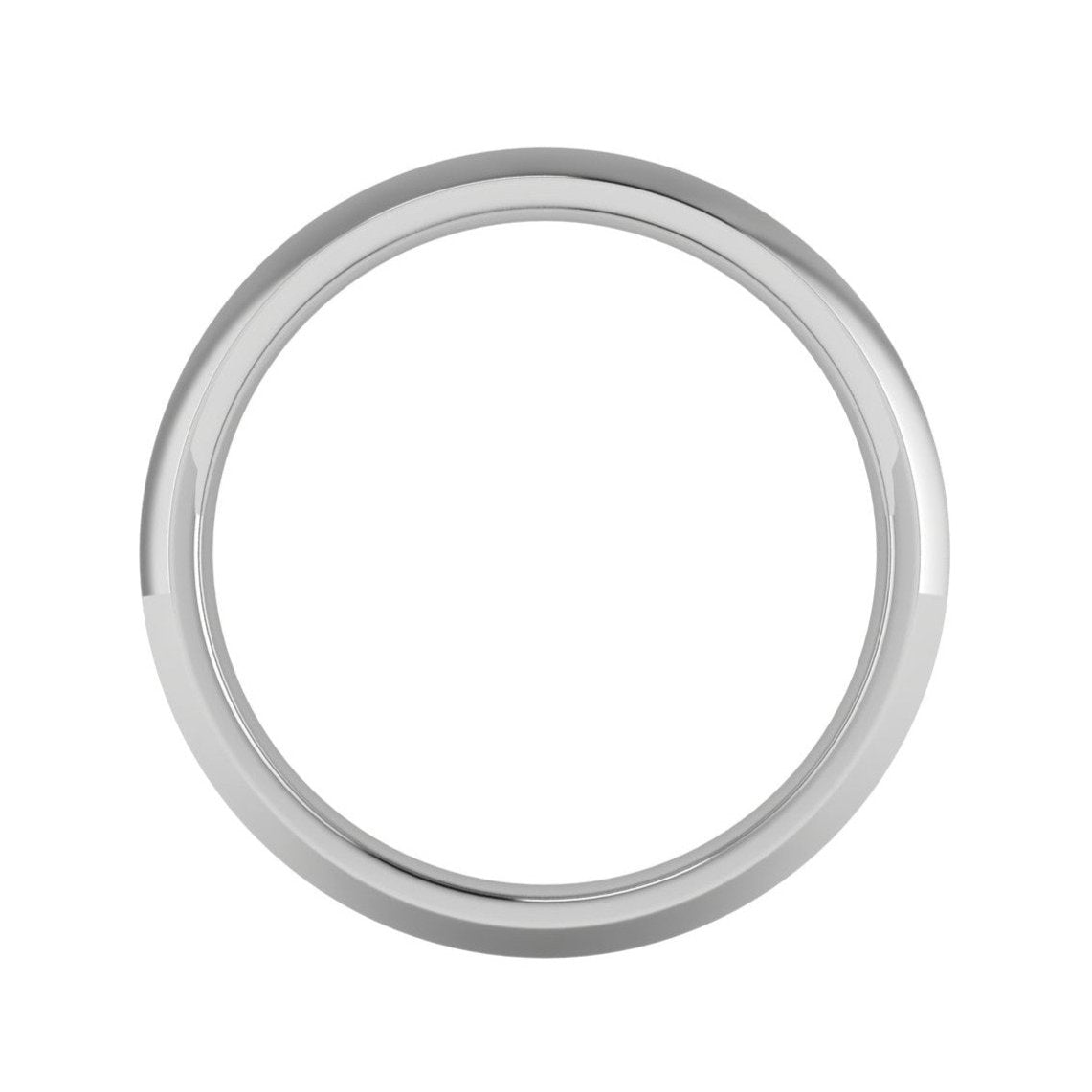 Plain Platinum Couple Ring JL PT MB RB 130