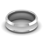 Load image into Gallery viewer, Plain Platinum Couple Ring JL PT MB RB 130
