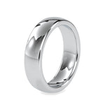 Load image into Gallery viewer, Plain Platinum Hi-Polish Ring for Men JL PT 0022
