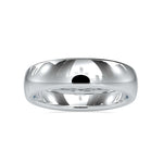 Load image into Gallery viewer, Plain Platinum Hi-Polish Ring for Men JL PT 0022
