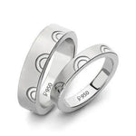 Load image into Gallery viewer, Plain Platinum Love Bands JL PT 133

