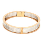 Load image into Gallery viewer, Platinum &amp; 18K Rose Gold Bracelet for Men JL PTB 1221

