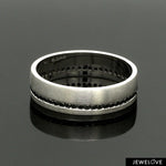 Load image into Gallery viewer, Platinum Black Diamond Ring for Men JL PT 1401
