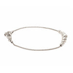 Load image into Gallery viewer, 5.8mm Platinum Bracelet with Shine Diamond Cut Balls JL PTB 1201
