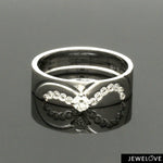 Load image into Gallery viewer, Platinum Diamond Couple Love Bands JL PT 1403
