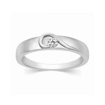 Load image into Gallery viewer, Platinum Love Bands with Complementary Hearts JL PT 243
