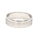 Load image into Gallery viewer, Platinum Couple Rings with Matte Finish &amp; Single Diamond JL PT 629
