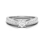 Load image into Gallery viewer, Platinum Couple Rings with Solitaires JL PT 624
