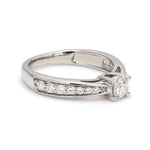 Load image into Gallery viewer, Platinum Couple Rings with Solitaires JL PT 624
