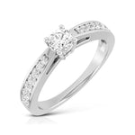 Load image into Gallery viewer, Platinum Couple Rings with Solitaires JL PT 624
