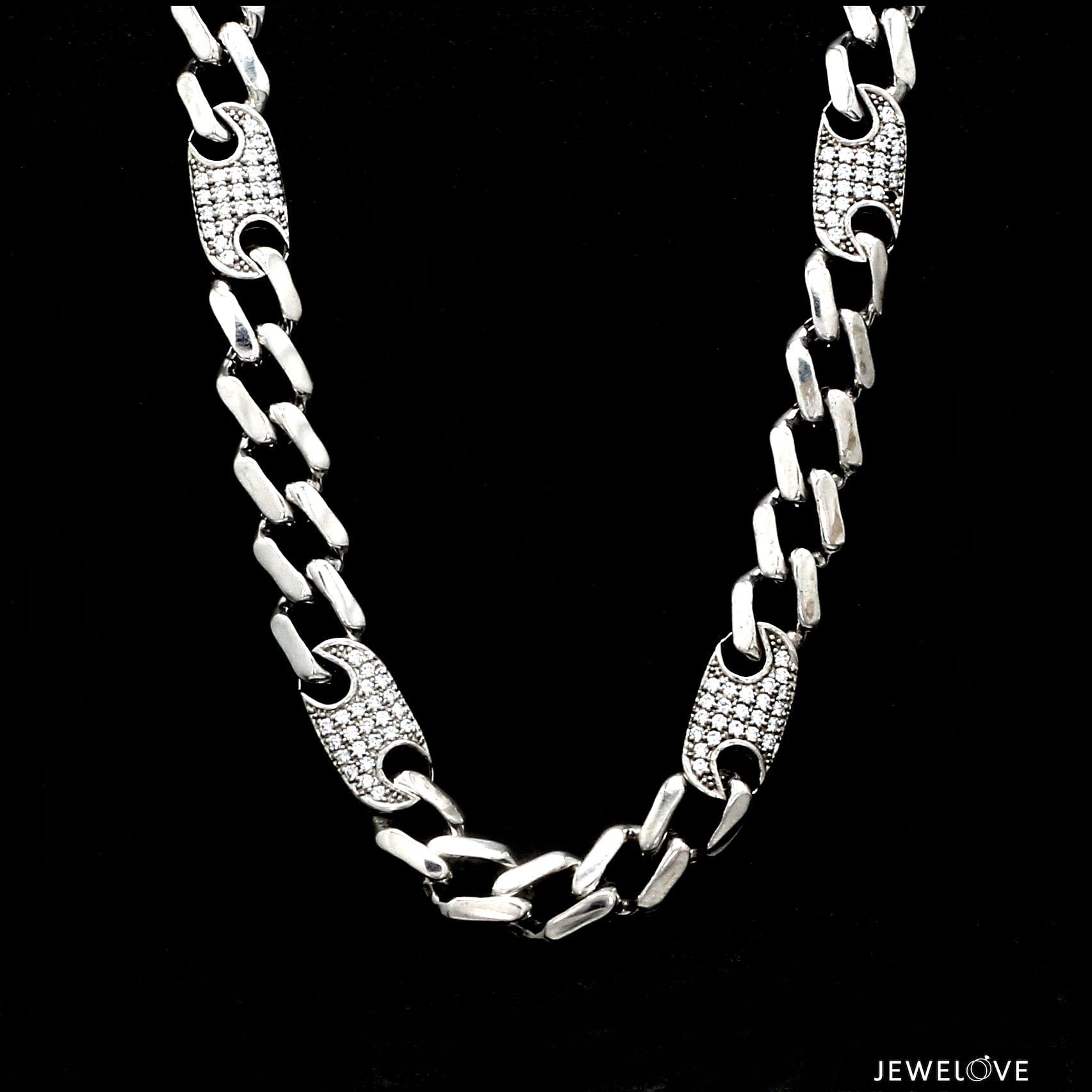 Platinum Diamond Chain for Men JL PT CH 1323