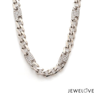 Platinum Diamond Chain for Men JL PT CH 1323