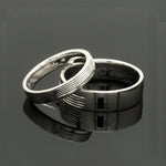 Load image into Gallery viewer, Platinum Diamond Couple Bands JL PT CB 134

