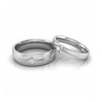 Load image into Gallery viewer, Platinum Diamond Couple Bands JL PT CB 134
