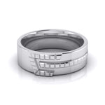 Load image into Gallery viewer, Platinum Diamond Couple Love Bands JL PT CB-6
