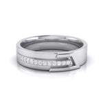 Load image into Gallery viewer, Platinum Diamond Couple Love Bands JL PT CB-6
