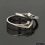 Load image into Gallery viewer, Platinum Diamond Couple Ring JL PT 1364
