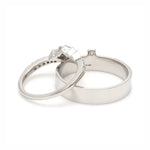 Load image into Gallery viewer, Platinum Diamond Couple Ring JL PT 1364
