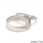 Load image into Gallery viewer, Platinum Diamond Couple Ring JL PT 1364
