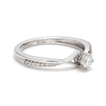 Load image into Gallery viewer, Platinum Diamond Engagement Ring with 15 Pointer JL PT 573
