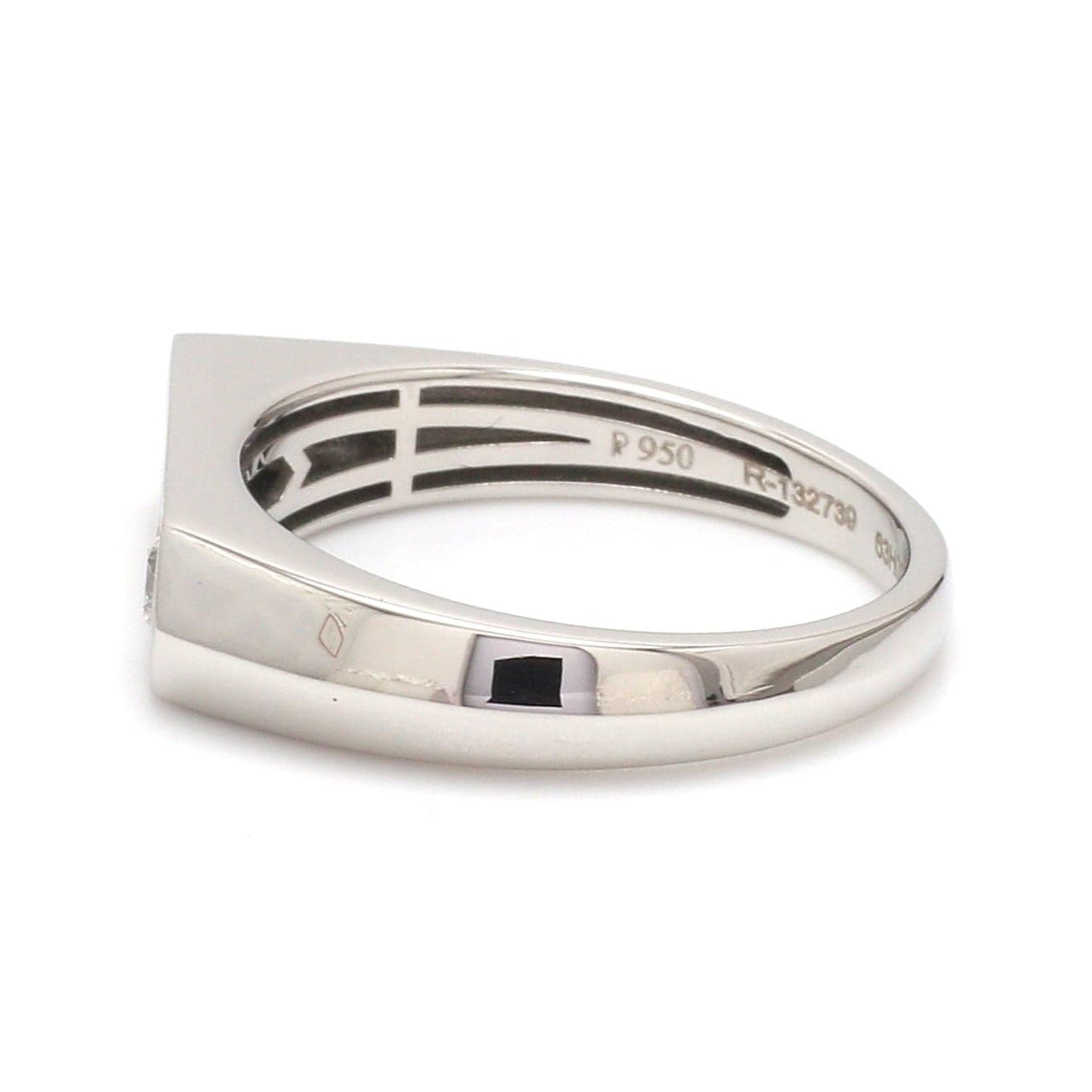 Platinum Diamond Ring for Men JL PT 1353