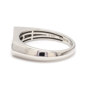 Platinum Diamond Ring for Men JL PT 1353