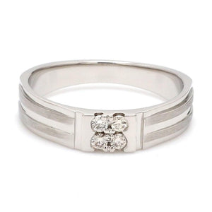 Platinum Diamond Ring for Men JL PT 964