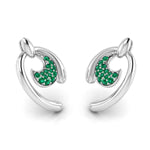 Load image into Gallery viewer, Platinum Pendant Set with Emerald for Women JL PT PE NL8636E   Jewelove.US
