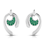 Load image into Gallery viewer, Platinum Pendant Set with Emerald for Women JL PT PE NL8636E   Jewelove.US
