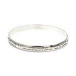 Load image into Gallery viewer, Platinum Engraved Kada for Men JL PTB 1288
