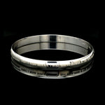 Load image into Gallery viewer, Platinum Engraved Kada for Men JL PTB 1288
