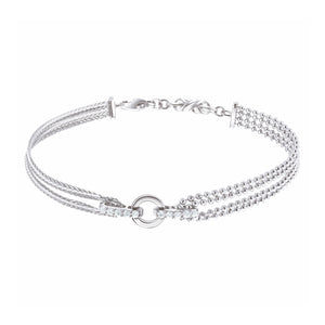 Platinum Evara Indo-Western Diamond Bracelet for Women JL PTB 638