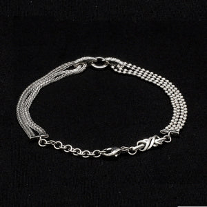 Platinum Evara Indo-Western Diamond Bracelet for Women JL PTB 638