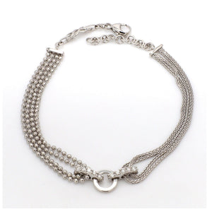 Platinum Evara Indo-Western Diamond Bracelet for Women JL PTB 638