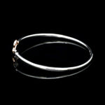 Load image into Gallery viewer, Platinum Evara | Rose Gold Heart Key Bracelet for Women JL PTB 1304
