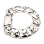 Load image into Gallery viewer, Platinum Heavy Bracelet for Men JL PTB 1183-A
