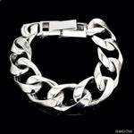 Load image into Gallery viewer, Platinum Heavy Bracelet for Men JL PTB 1183-A
