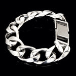 Load image into Gallery viewer, Platinum Heavy Bracelet for Men JL PTB 1183-A
