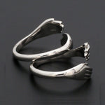 Load image into Gallery viewer, Platinum Hug Unisex Ring JL PT 938
