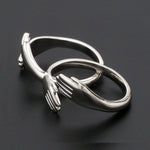 Load image into Gallery viewer, Platinum Hug Unisex Ring JL PT 938
