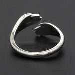Load image into Gallery viewer, Platinum Hug Unisex Ring JL PT 938
